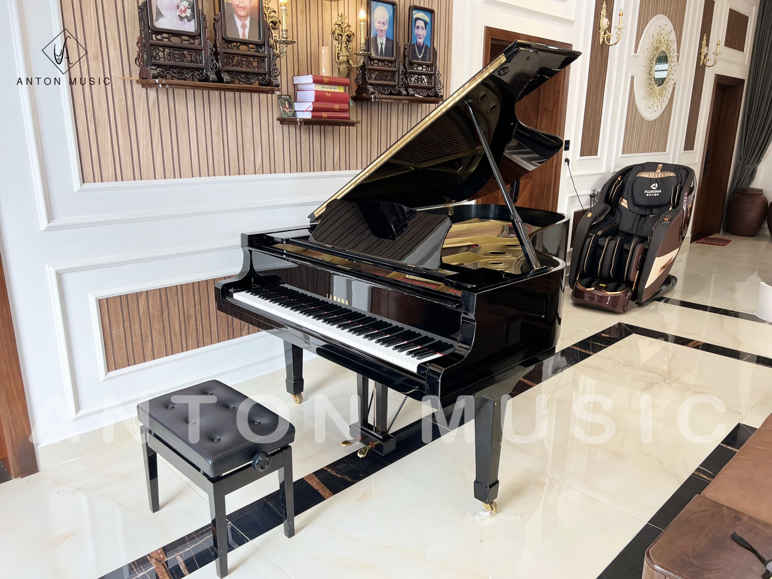 Grand Piano Yamaha C7 cao cấp - Cửa hàng nhạc cụ Anton Music