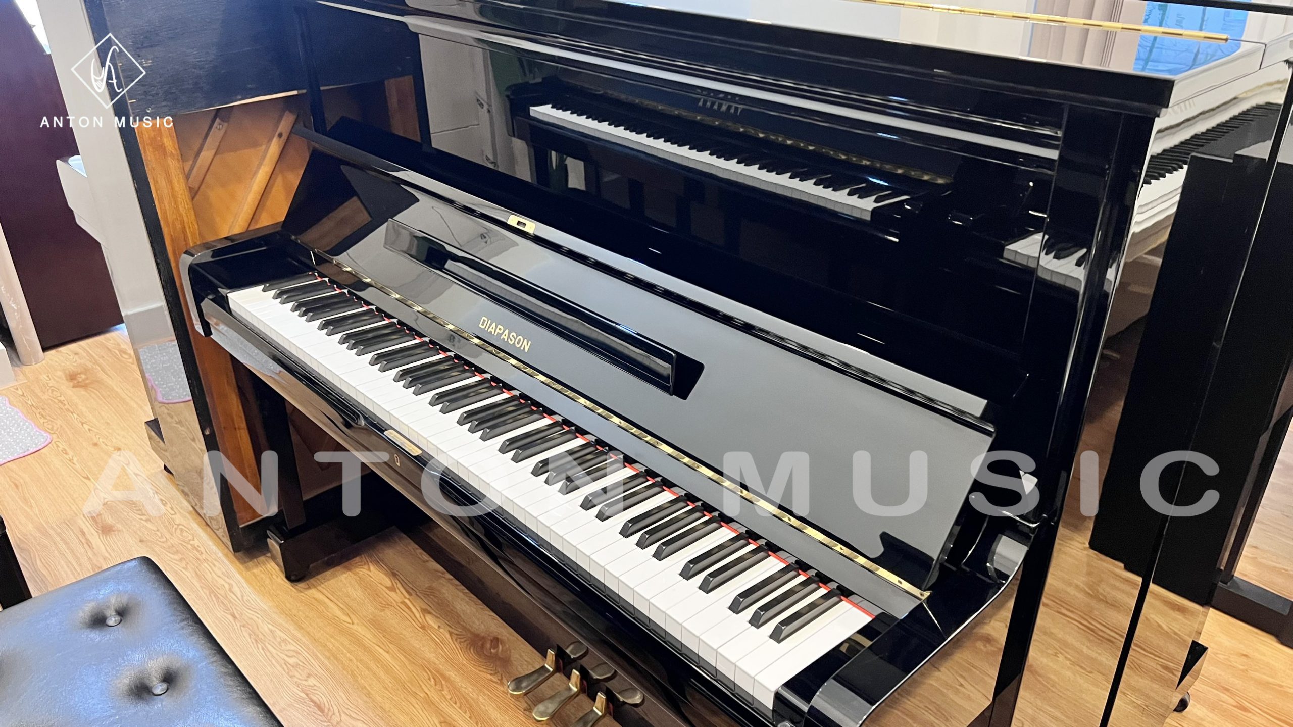 Diapason 125 AK - Đàn Piano cơ cũ Nhật Bản giá rẻ, chính hãng.