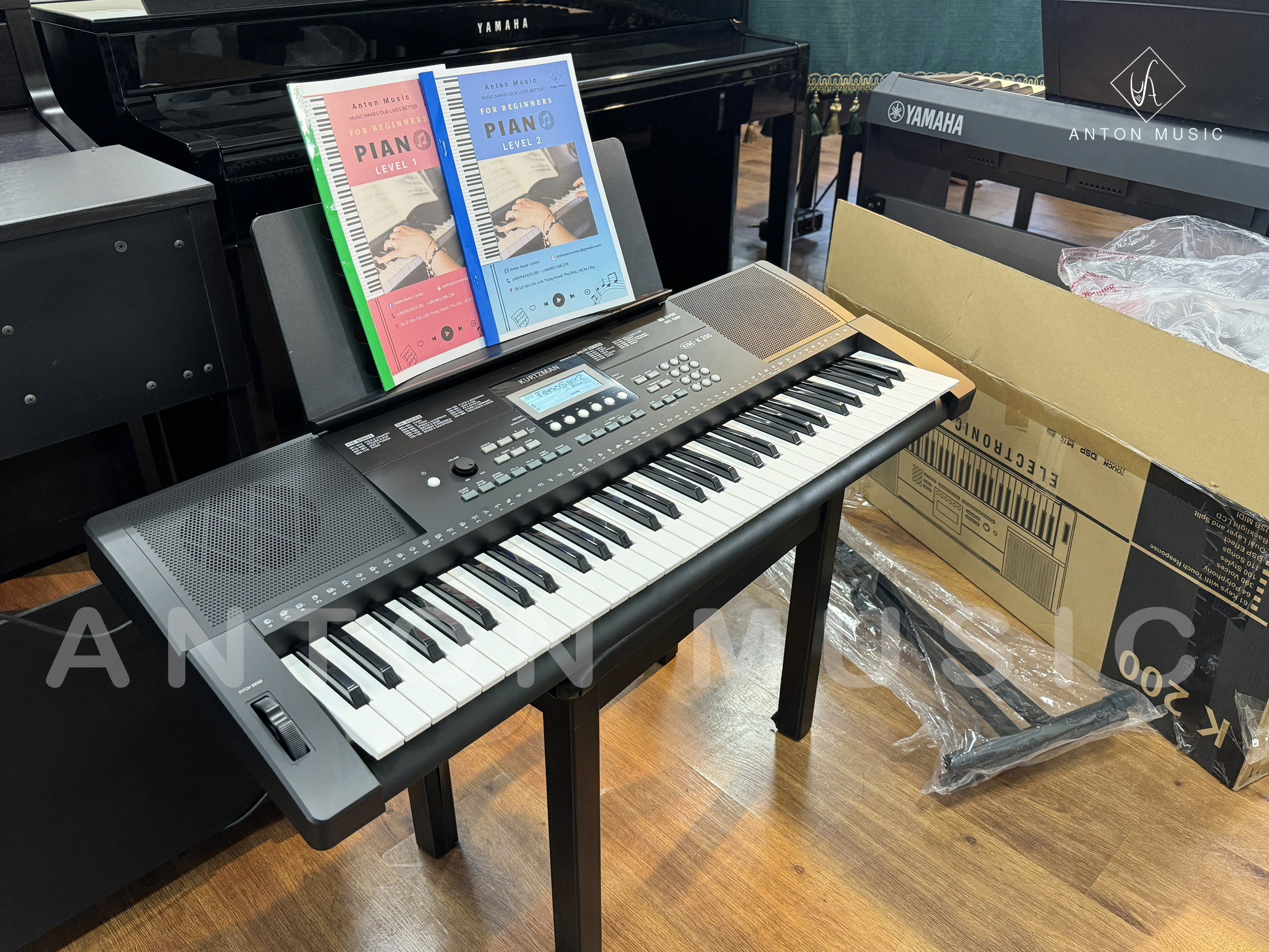 Đàn Organ điện tử 61 phím Kurtzman K200